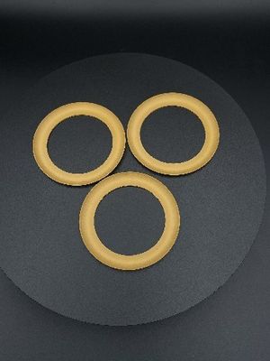 Customized Yellow Leather Bowl Drawing Forming