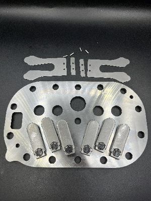ANSI Standard Round Compressor Valve Plate With Threaded Connection