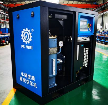 Customized 30kw 40hp Rotary Screw Air Compressor Air Cooling Type Industrial Screw Compressor 8Bar 10Bar