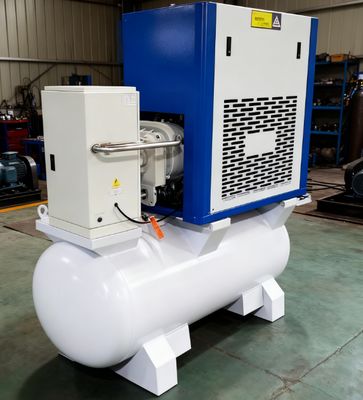 11kw 15HP Screw Air Compressor with Dryer & Tank for Laser Cutting